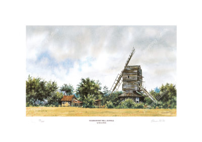 Syleham Post Mill by Steven Binks