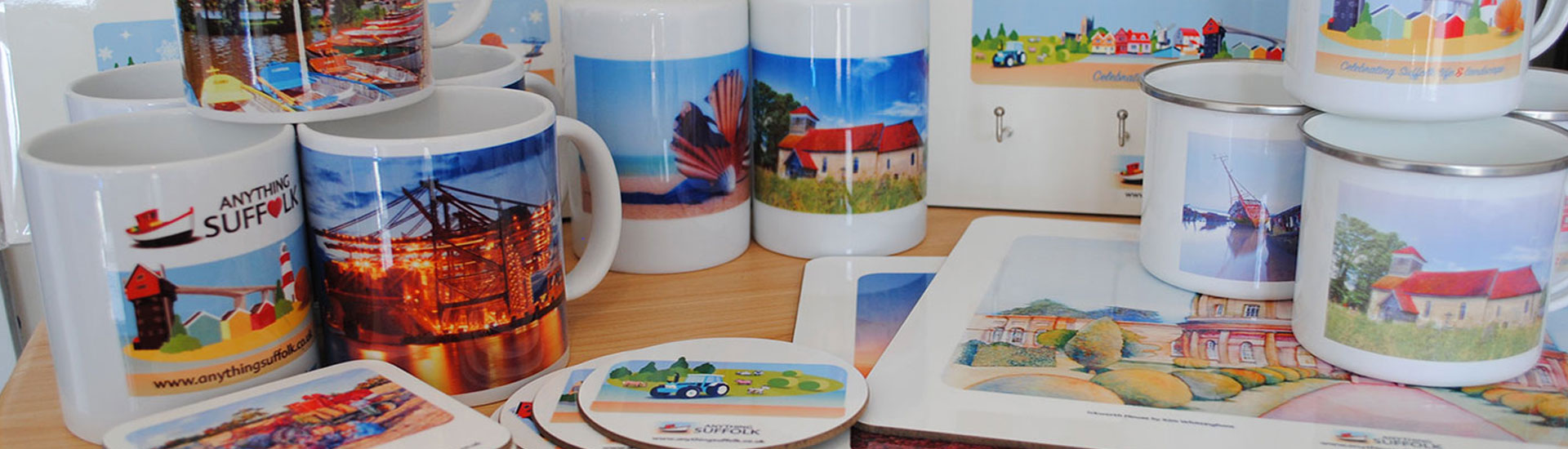 Suffolk Printed Gifts AnythingSuffolk a range of Suffolk printed gifts