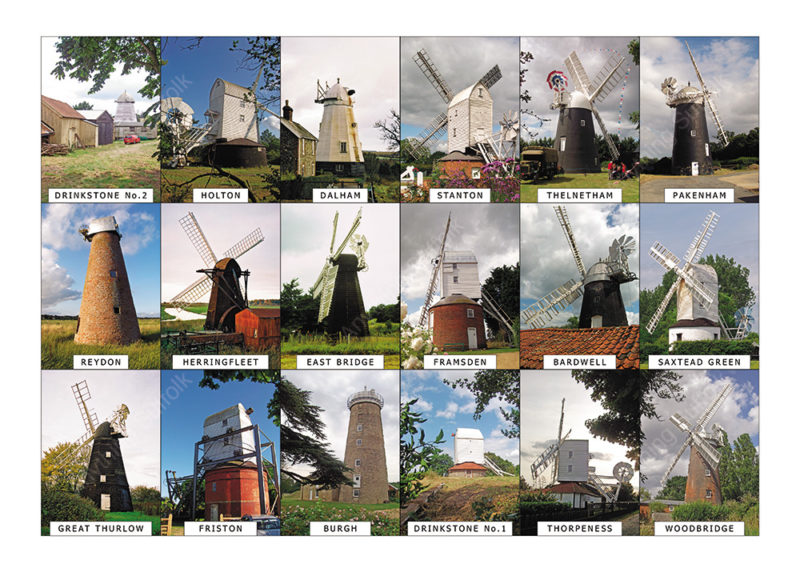 Suffollk Windmills by Steven Binks