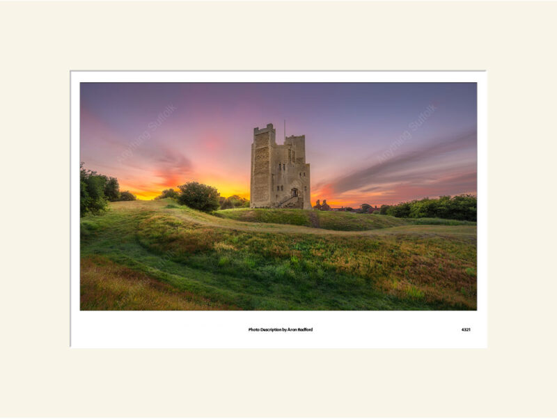Orford Castle Sunrise by Aron Radford