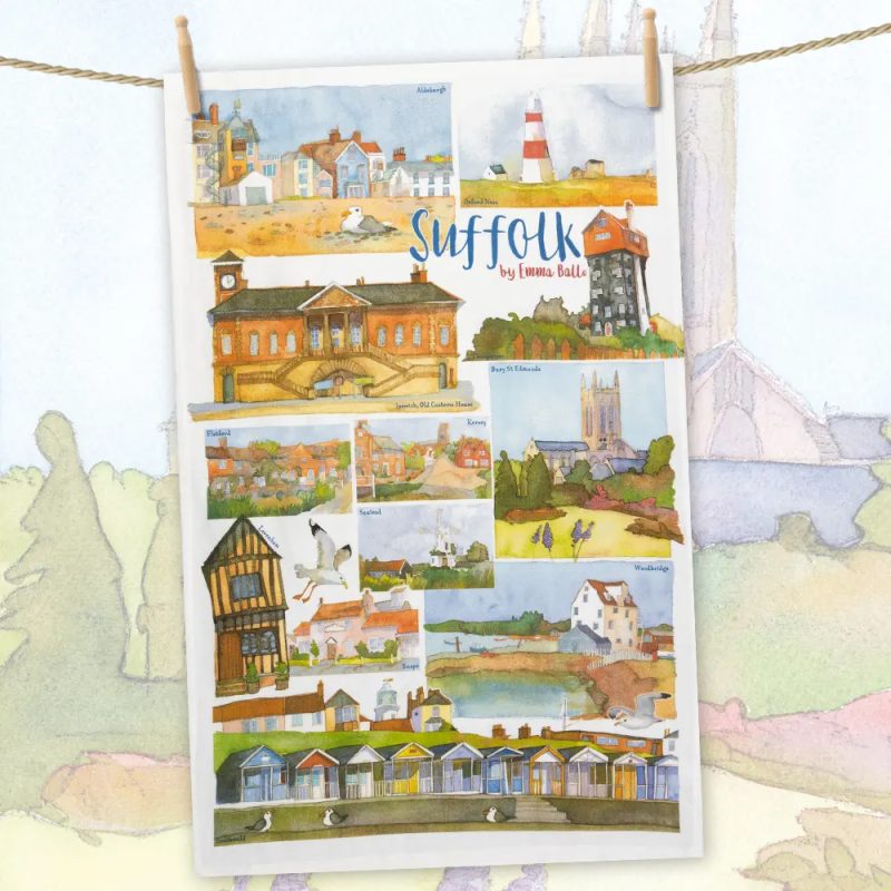 Suffolk II Tea Towel