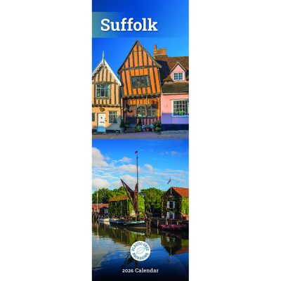 A4 Suffolk Slim Calendar 2026
