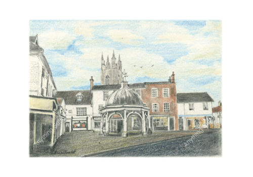 Butter Cross, Bungay by Malcolm Buntrock