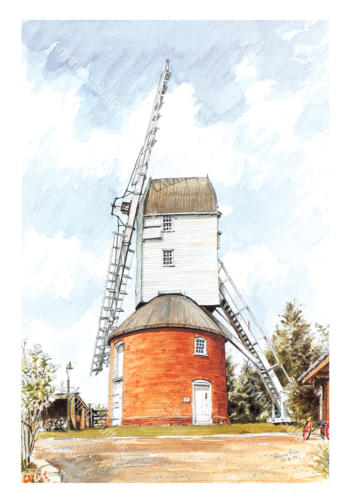 Framsden Mill by Steven Binks